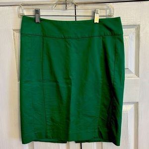 Express Green Lined Pencil Skirt Size 2
